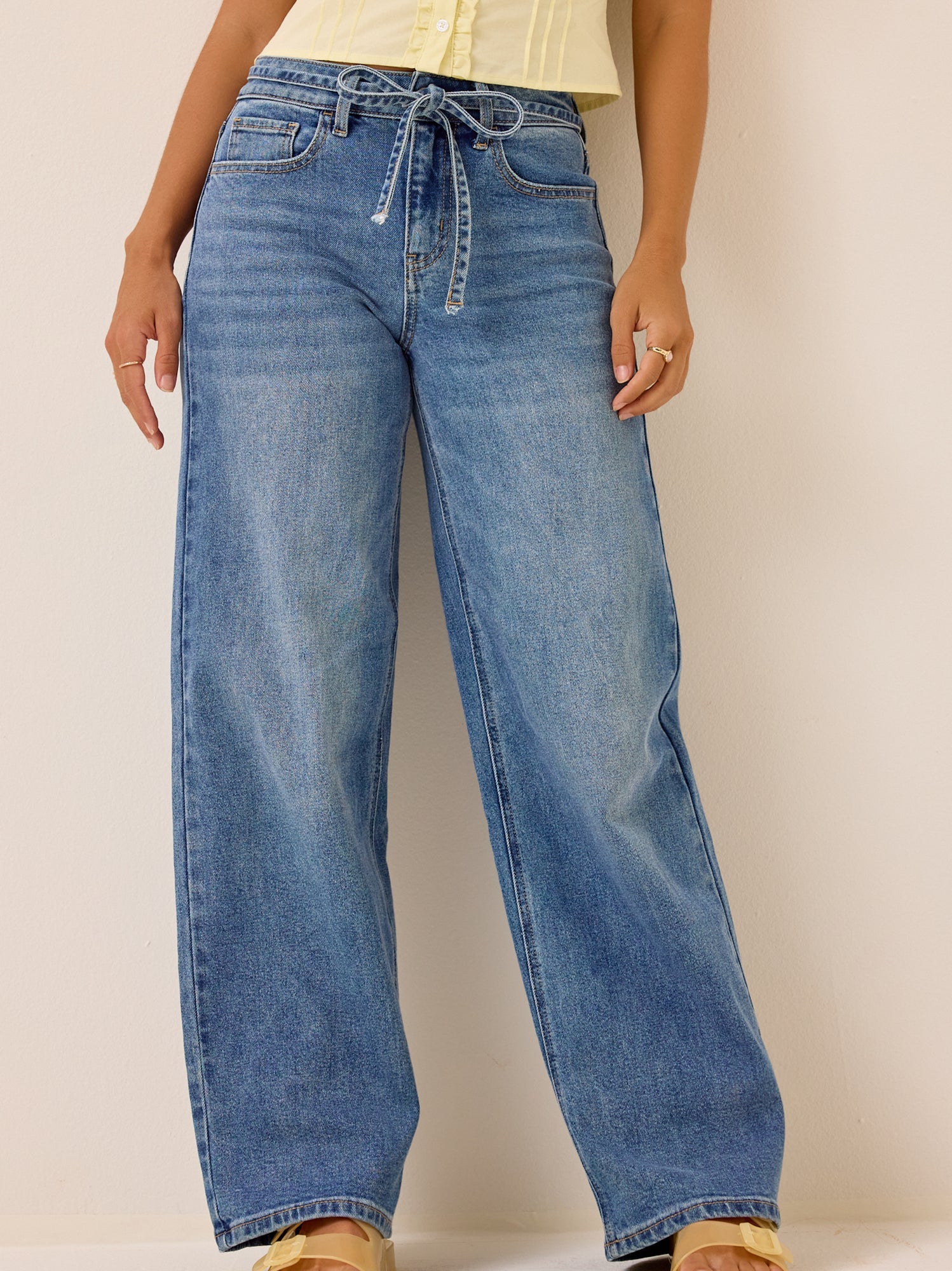 Rayleigh Tie Waist Jeans