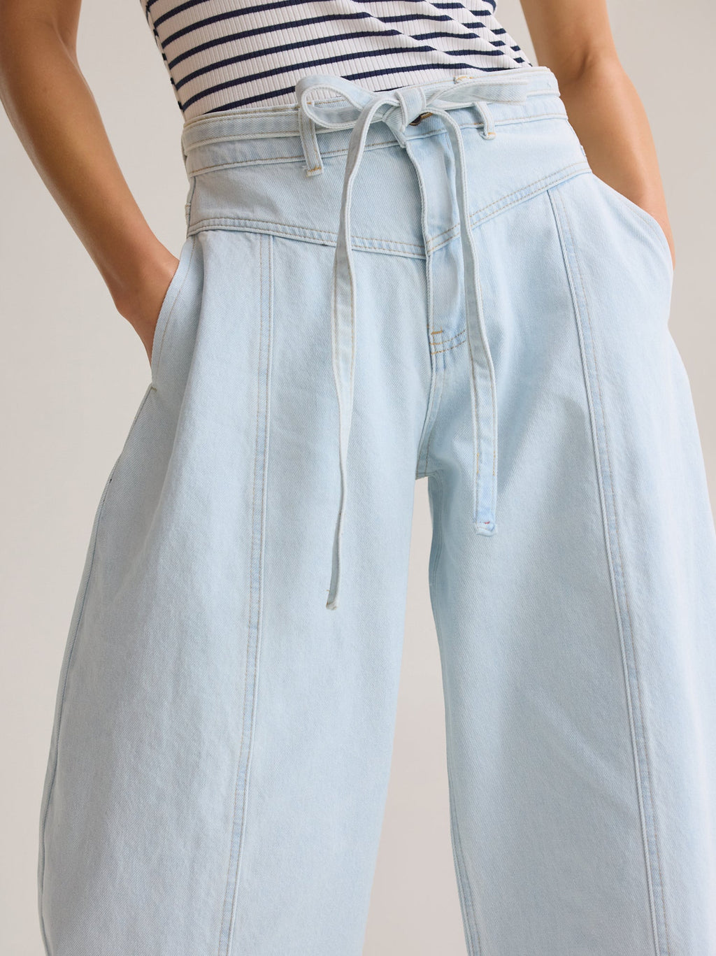 Moxie Barrel Tie Pants