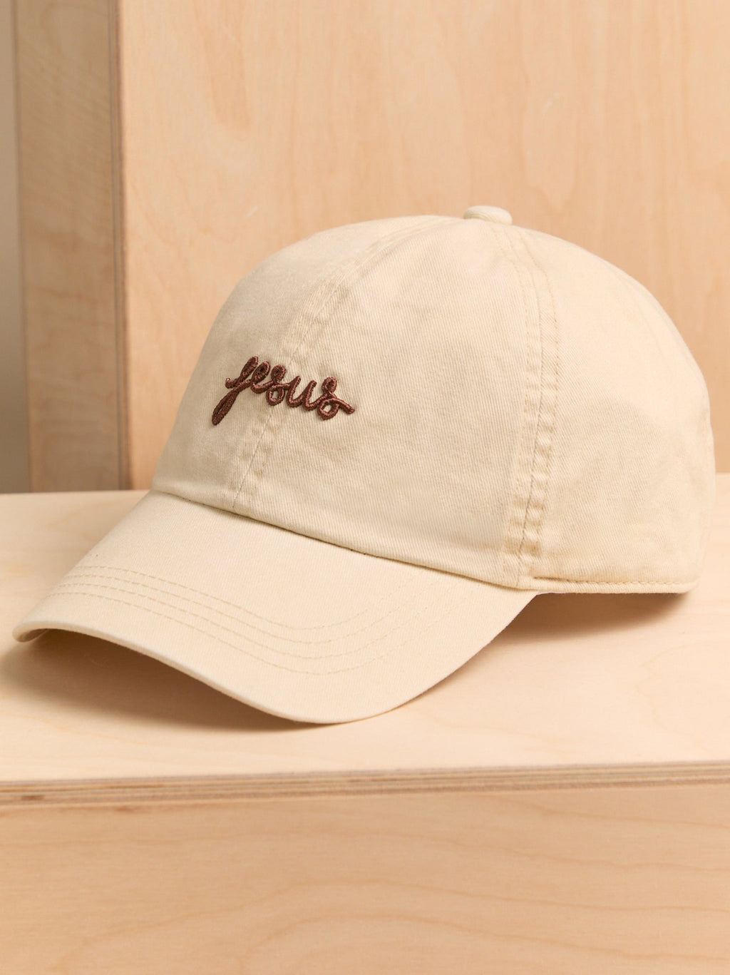 Embroidered Jesus Baseball Cap