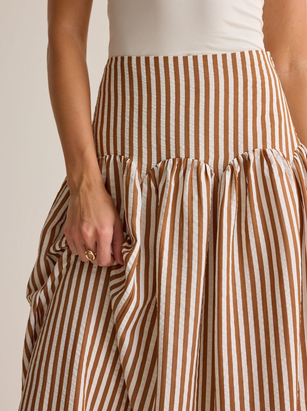 Clover Drop Waist Skirt