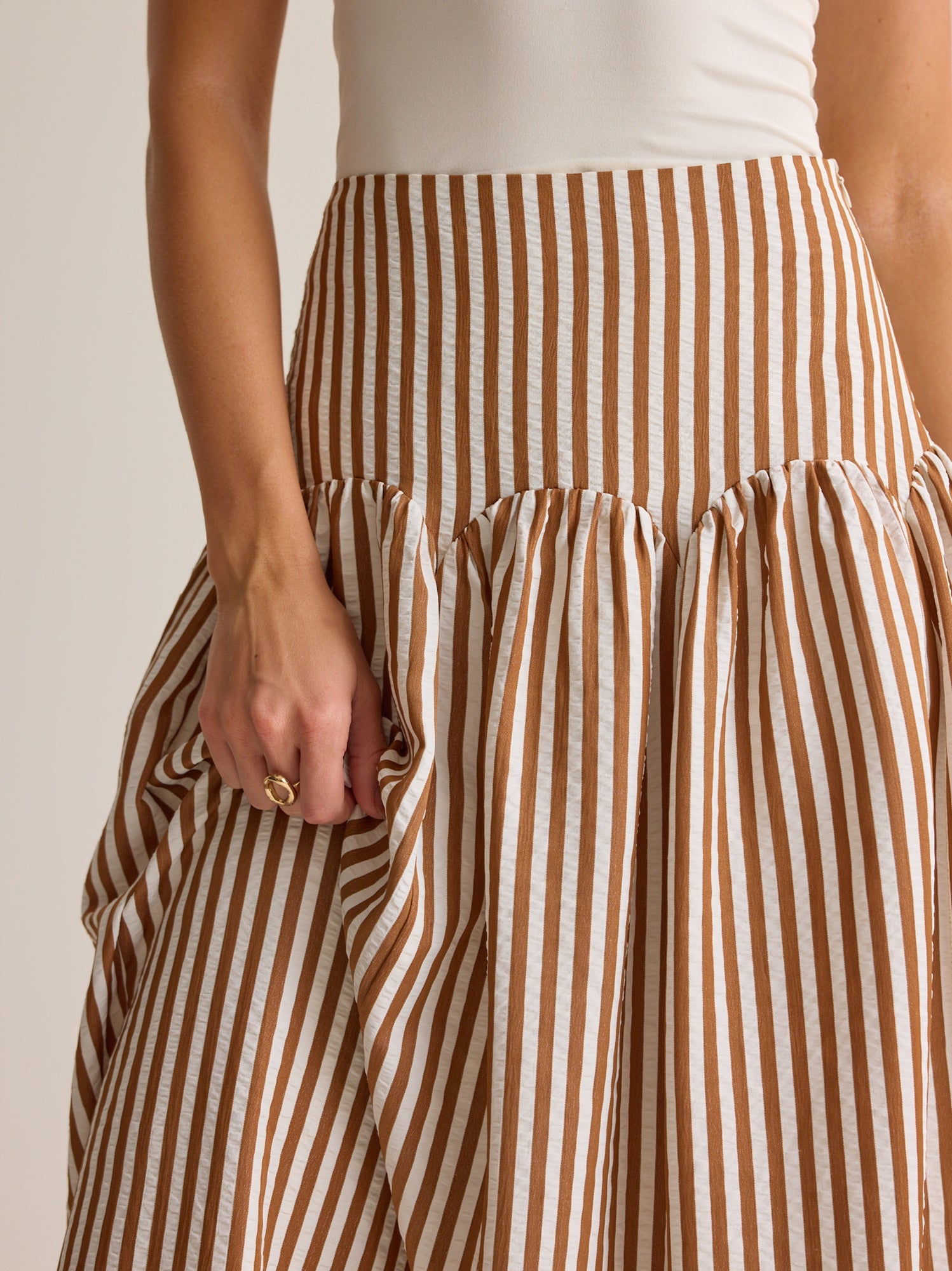 Clover Drop Waist Skirt