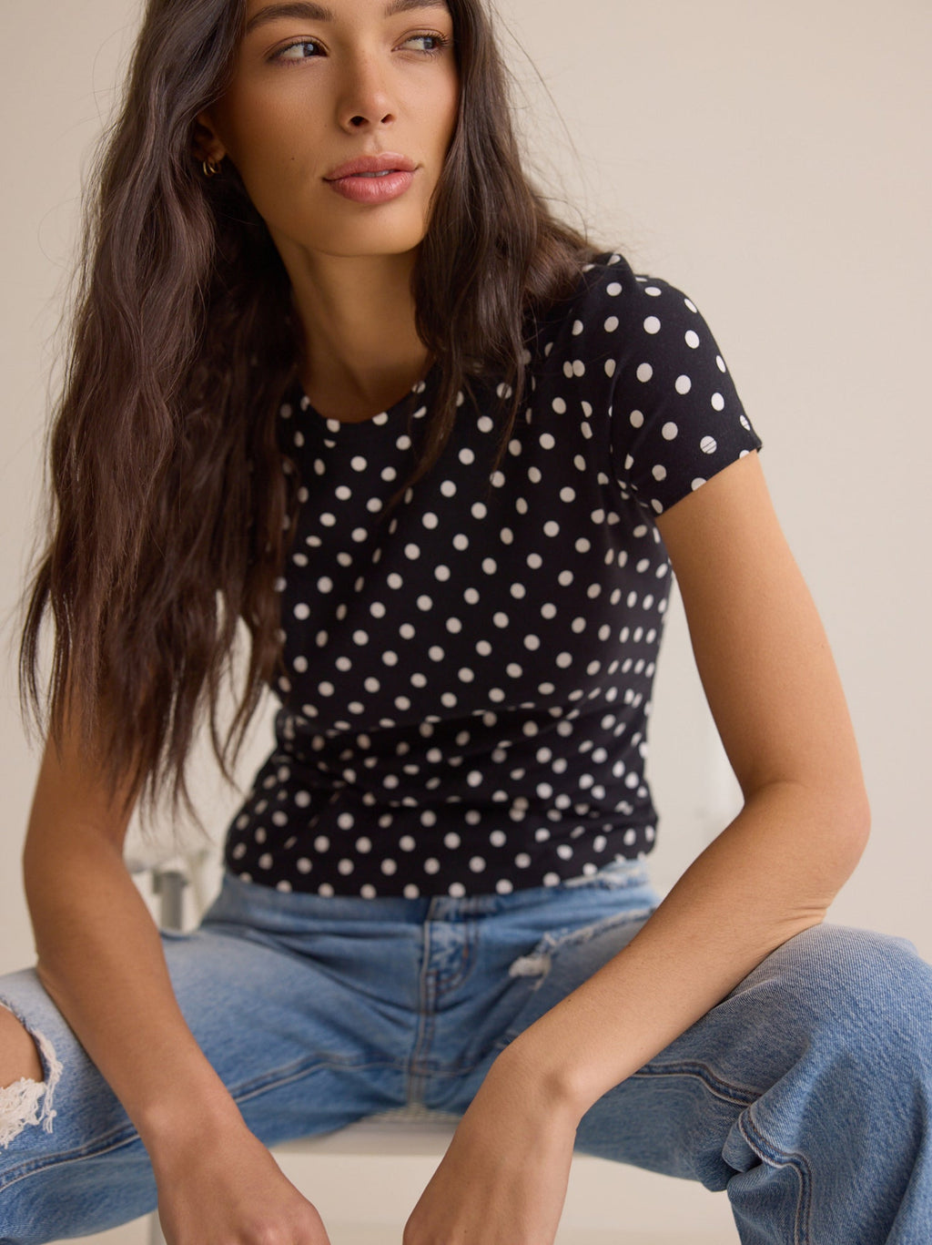 Pennie Polka Dot Tee