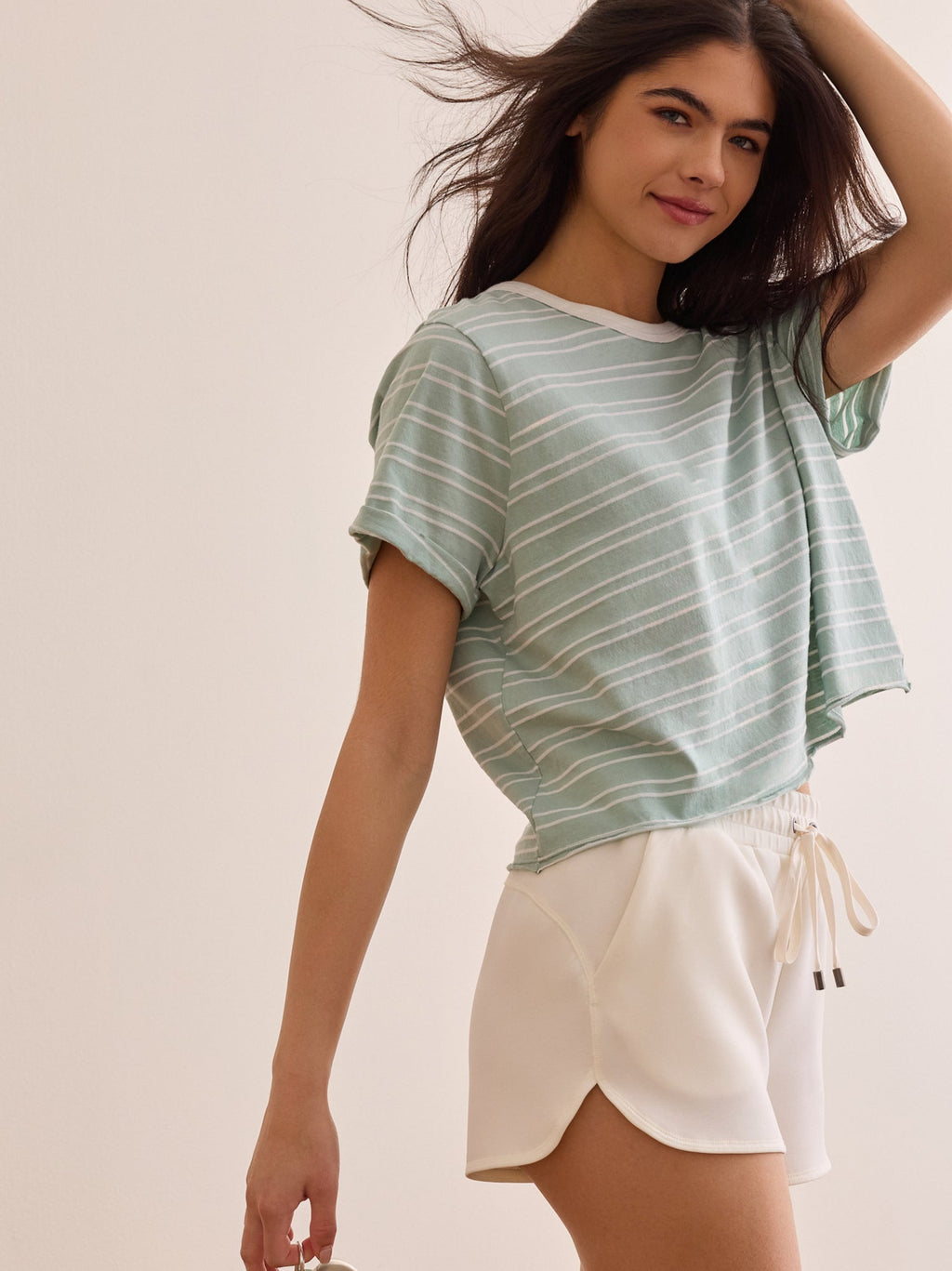 Linear Pace Boxy Tee