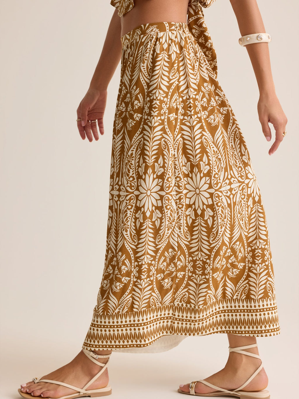 Beck Boho Midi Skirt
