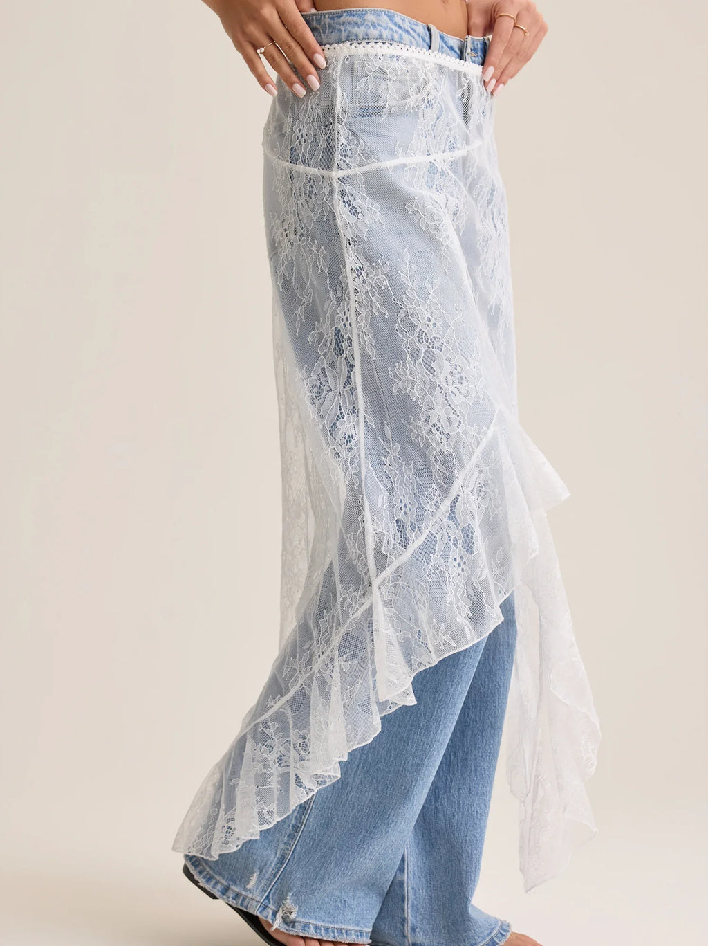 Eva Lace Slip Skirt