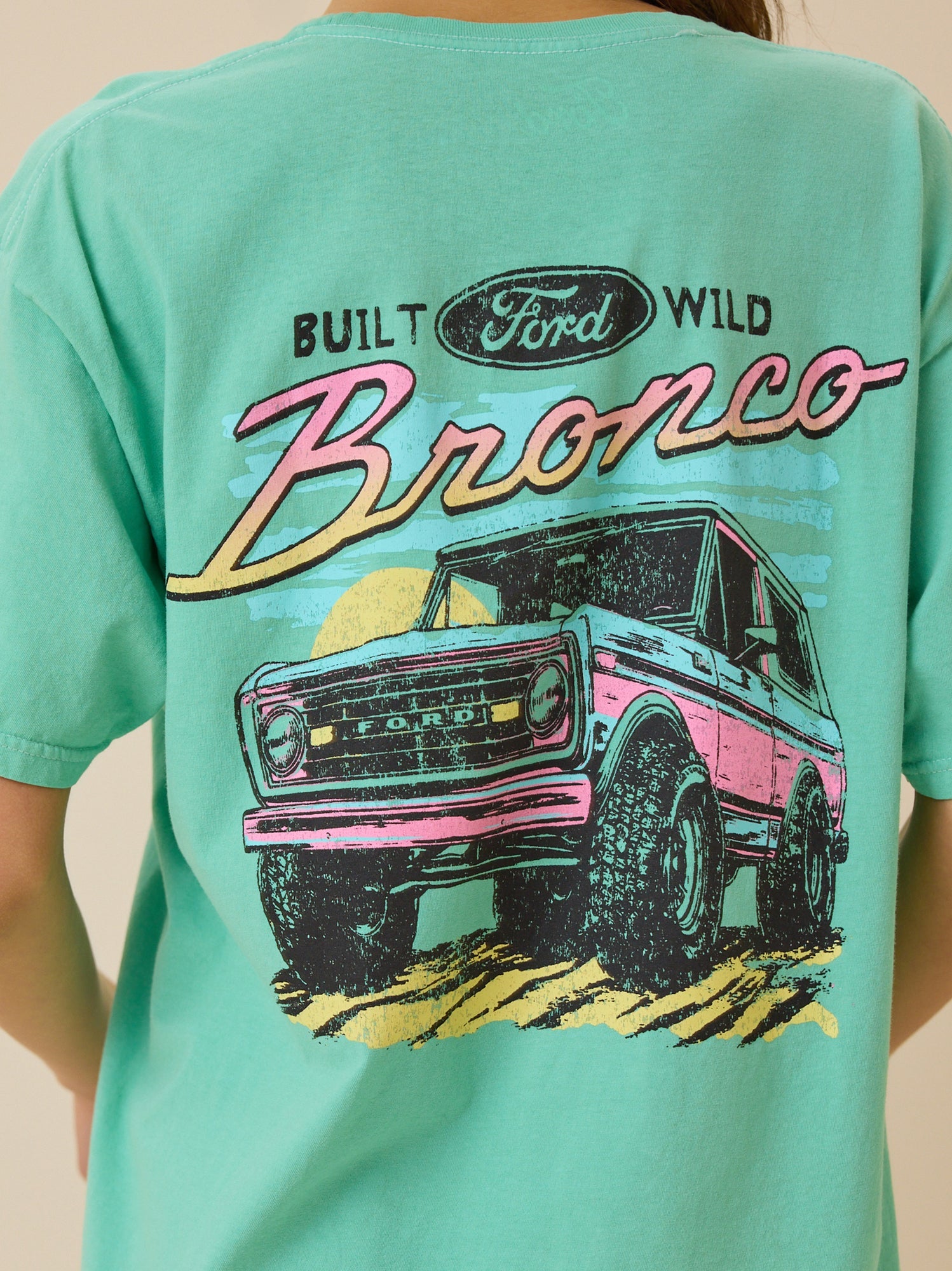 Built Wild Bronco Oversized Tee