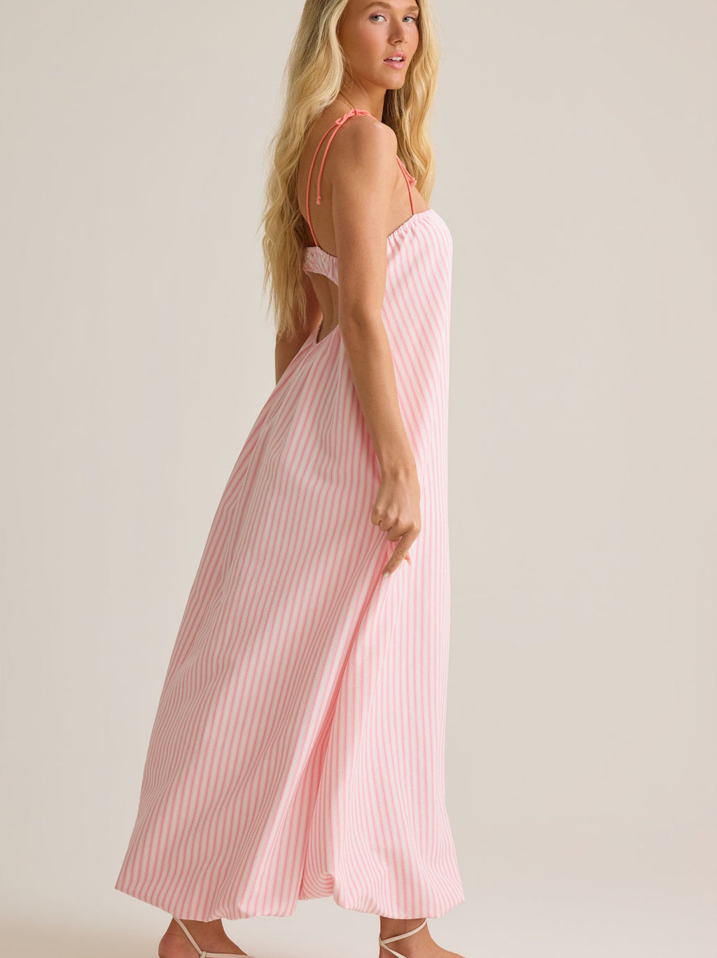 Lucy Striped Maxi Dress