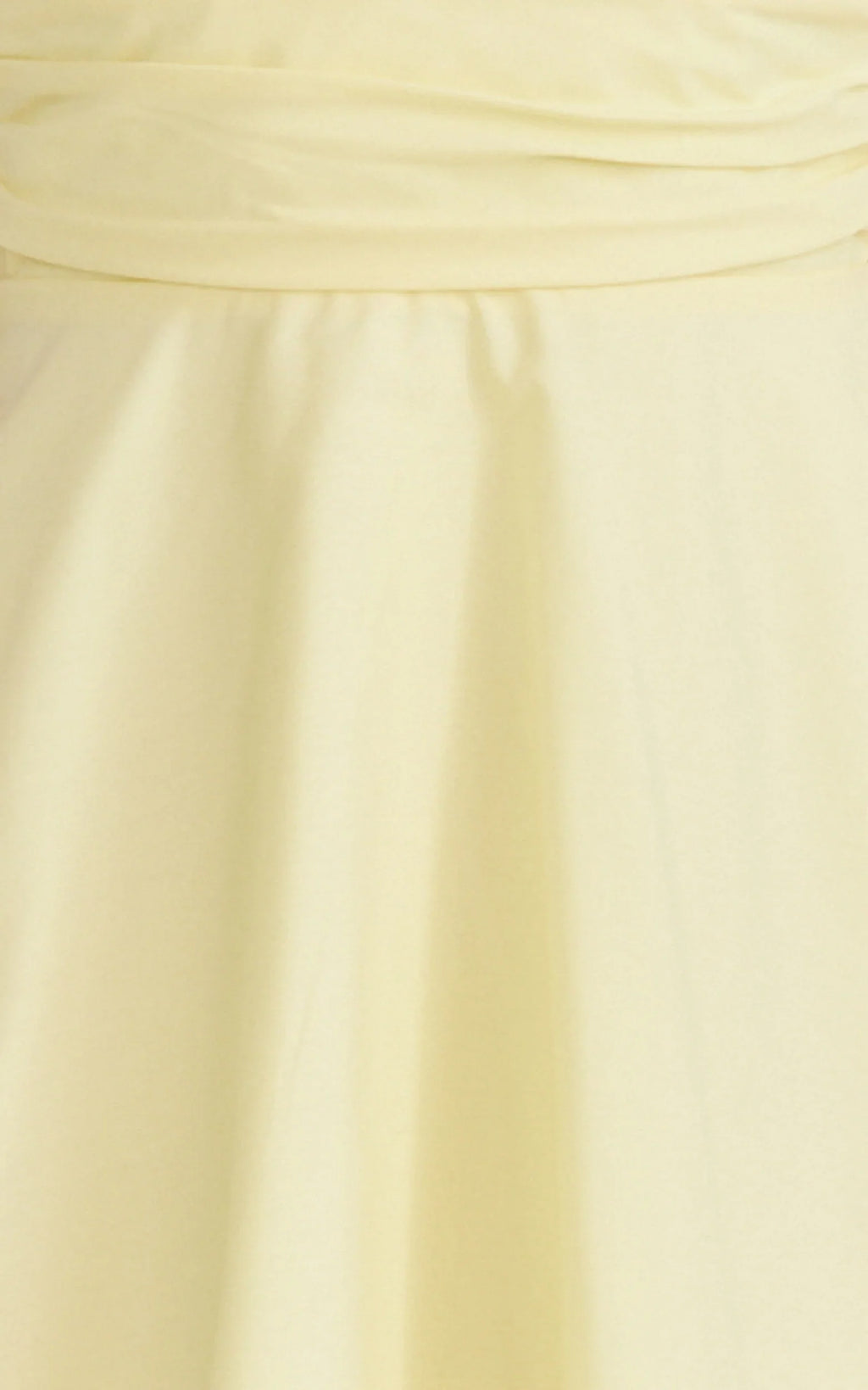 Janie Mini Dress - Halter Neck Dress in Lemon