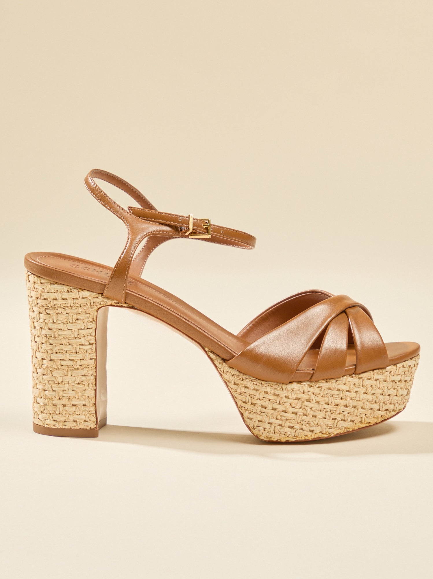 Schutz Keefa Raffia Heel