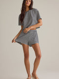Nyra Stripe Relaxed Top