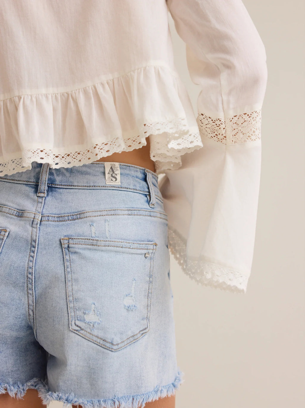 Anya Fayed Denim Short