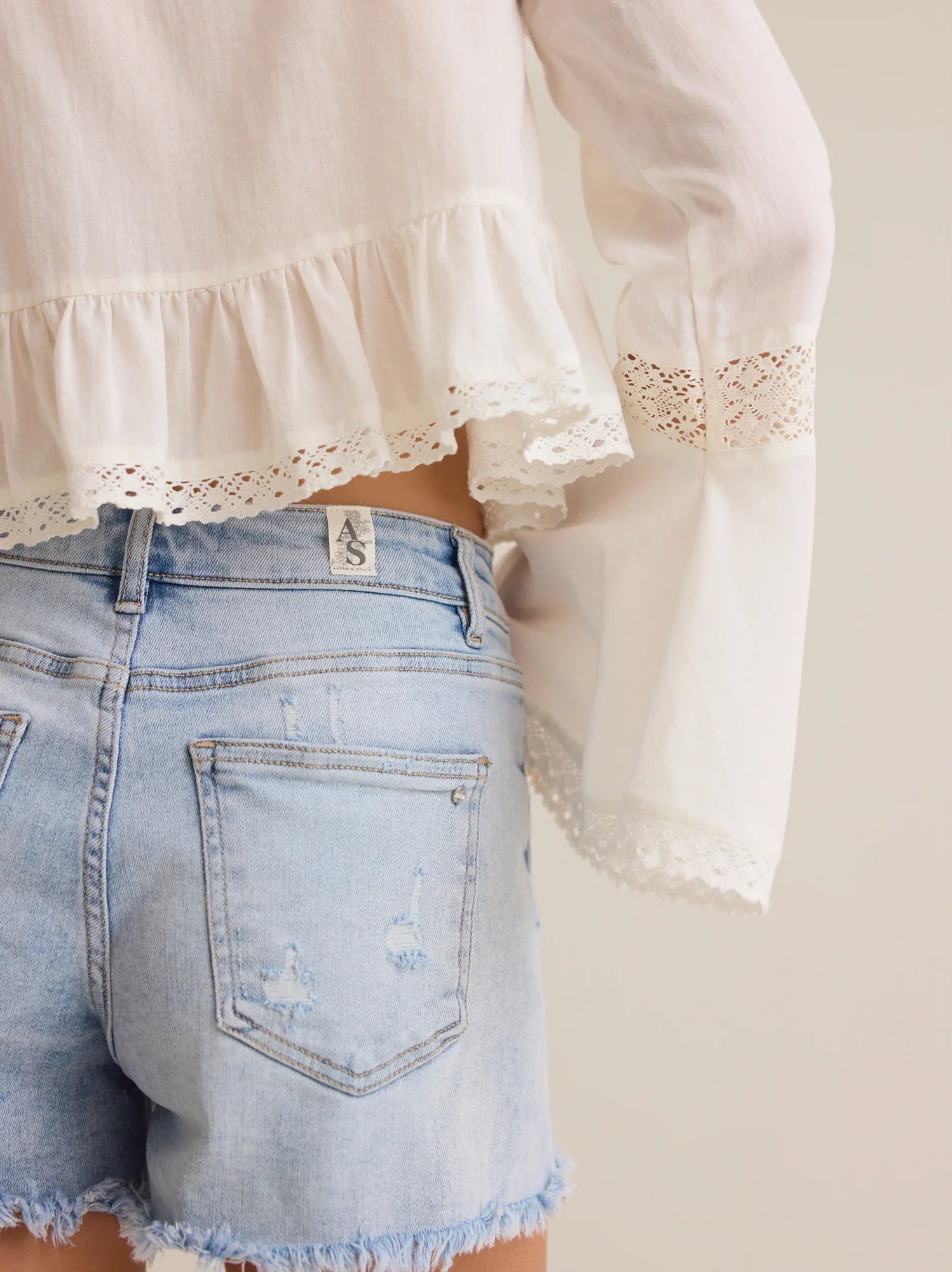 Anya Fayed Denim Short