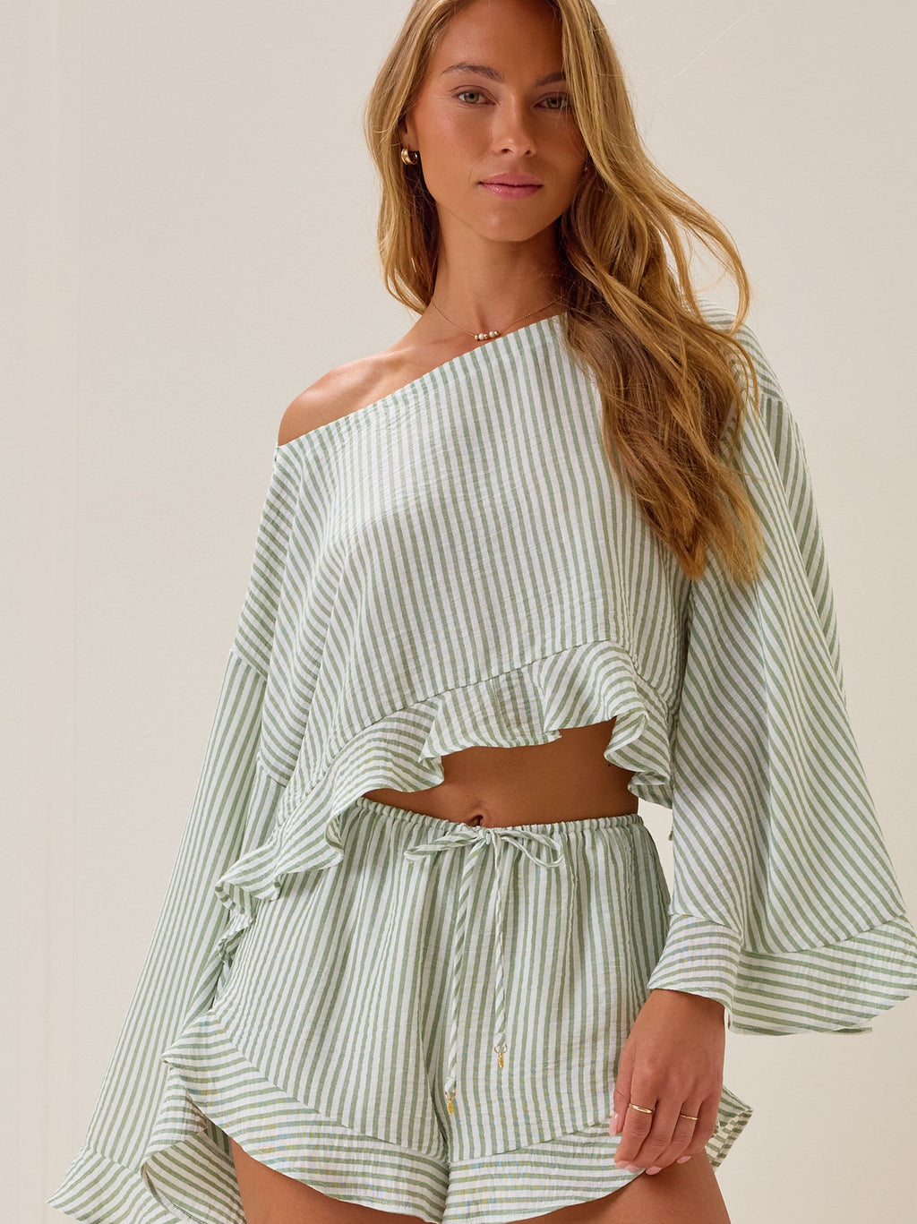 Elliann Stripe Boho Top