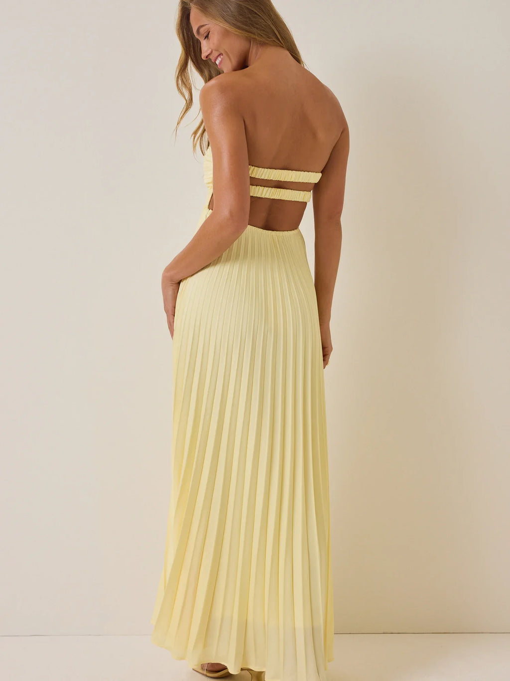 Nellie Satin Maxi Dress
