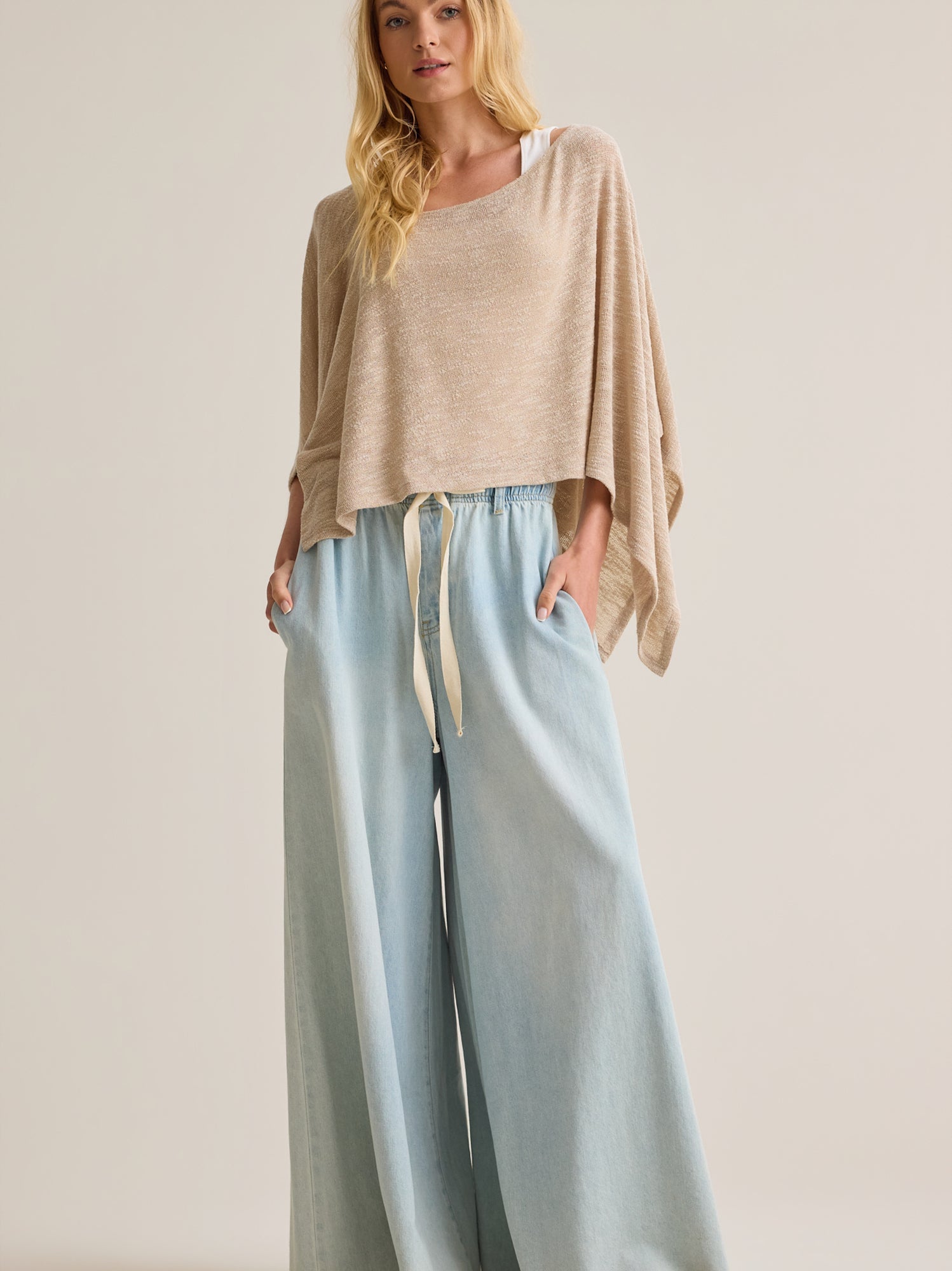 Garie Knit Poncho