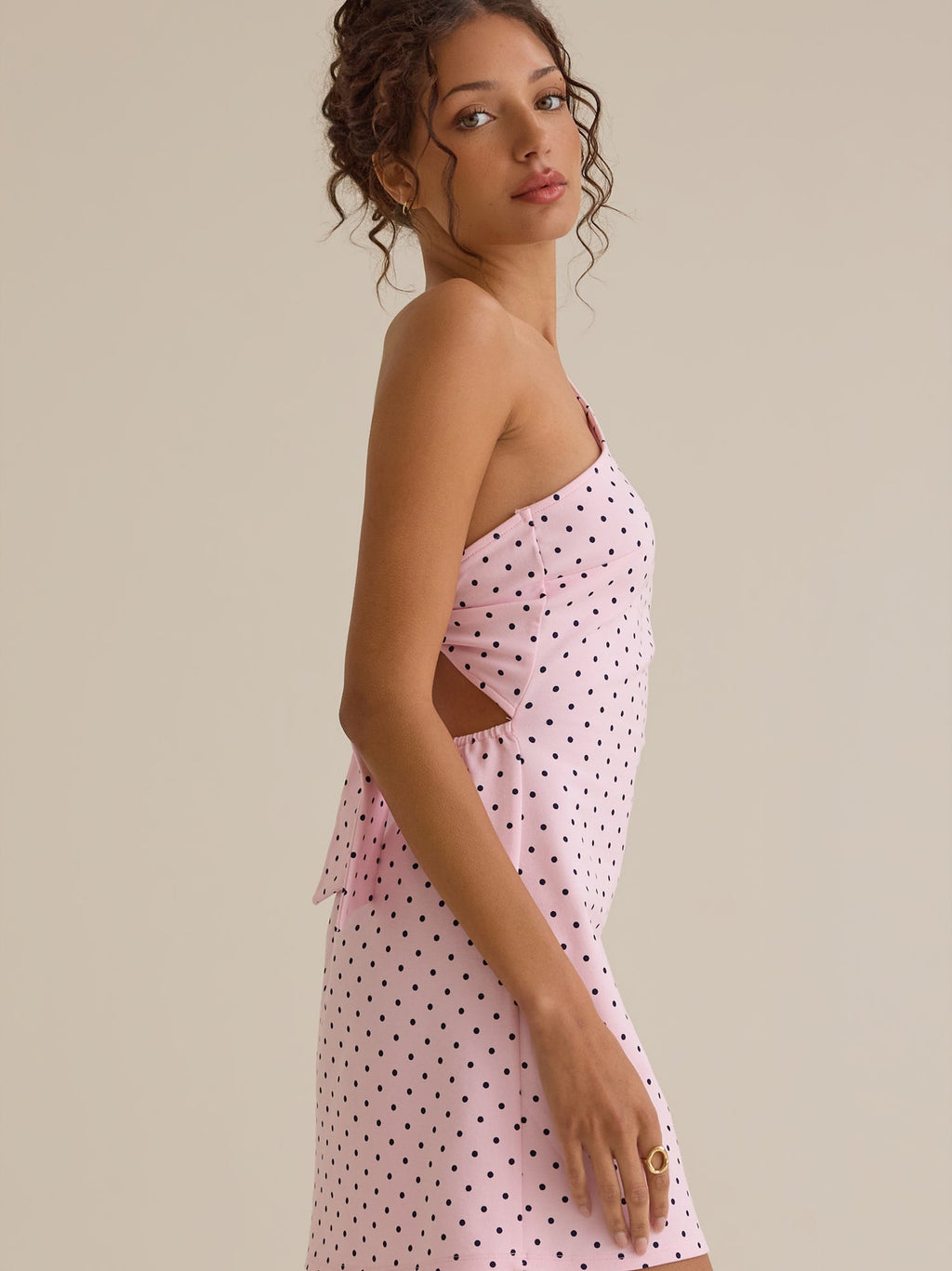 Gina One Shoulder Mini Dress