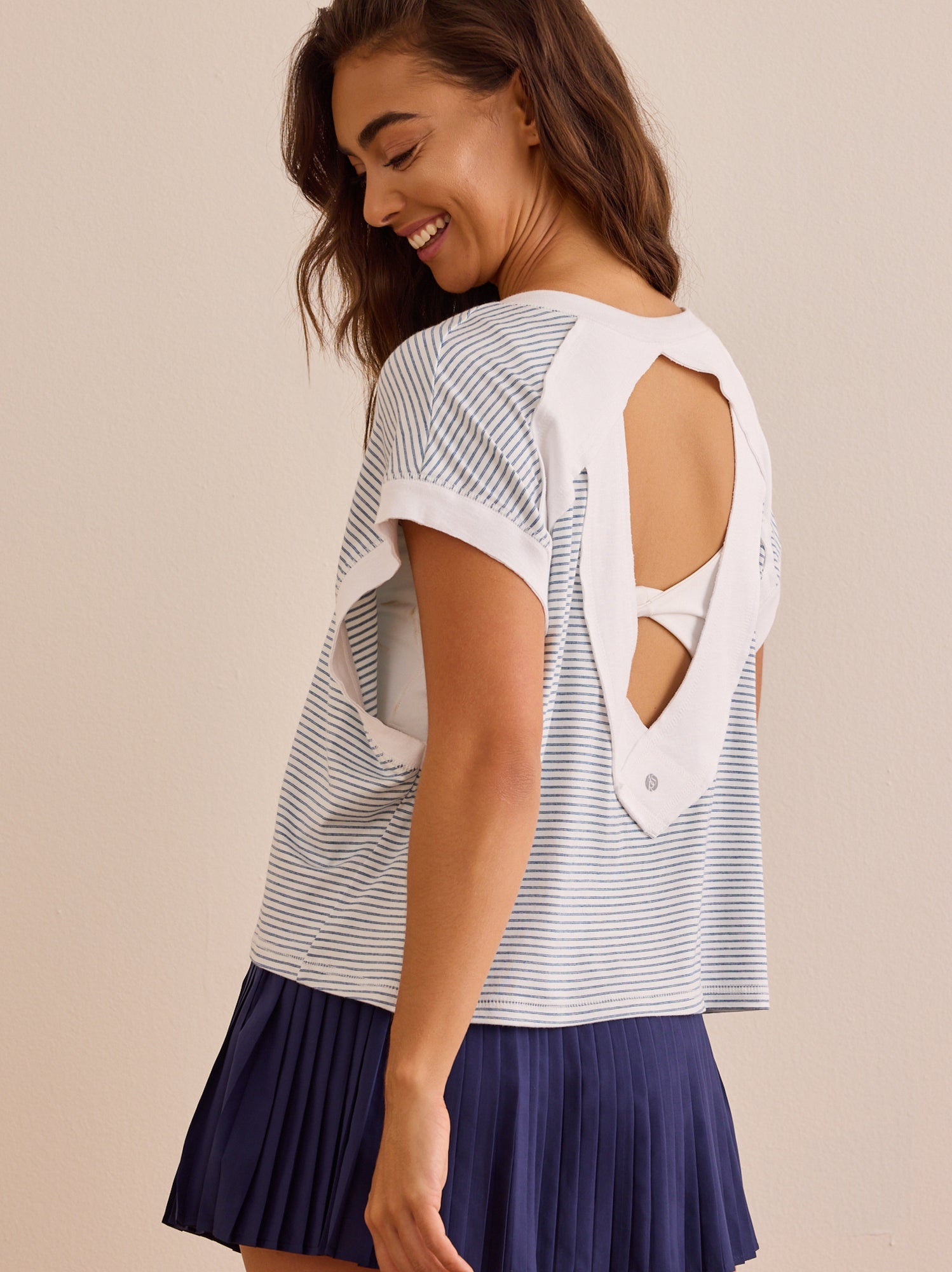 Draft Open Back Tee