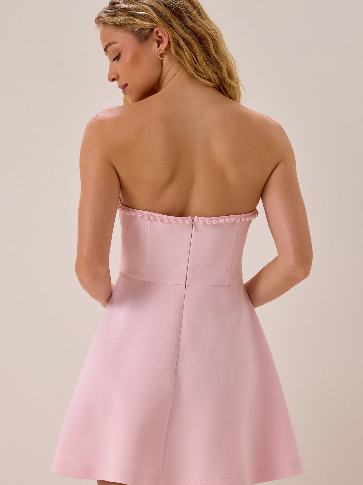 Londyn Strapless Mini Dress