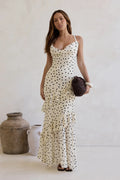 Stopping Time Maxi Dress Cream