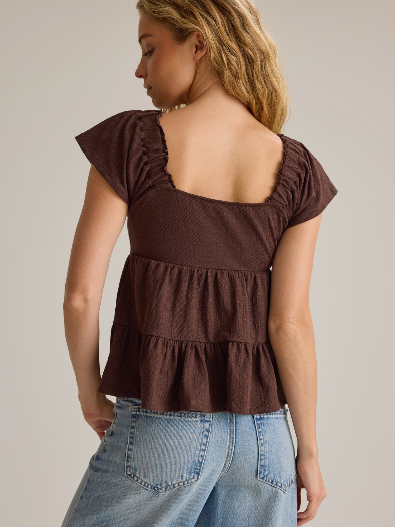 Leylani Tiered Babydoll Top