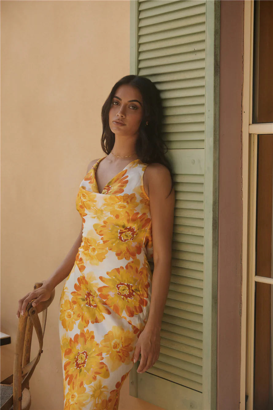 Darling Sun Maxi Dress Yellow