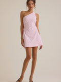 Gina One Shoulder Mini Dress