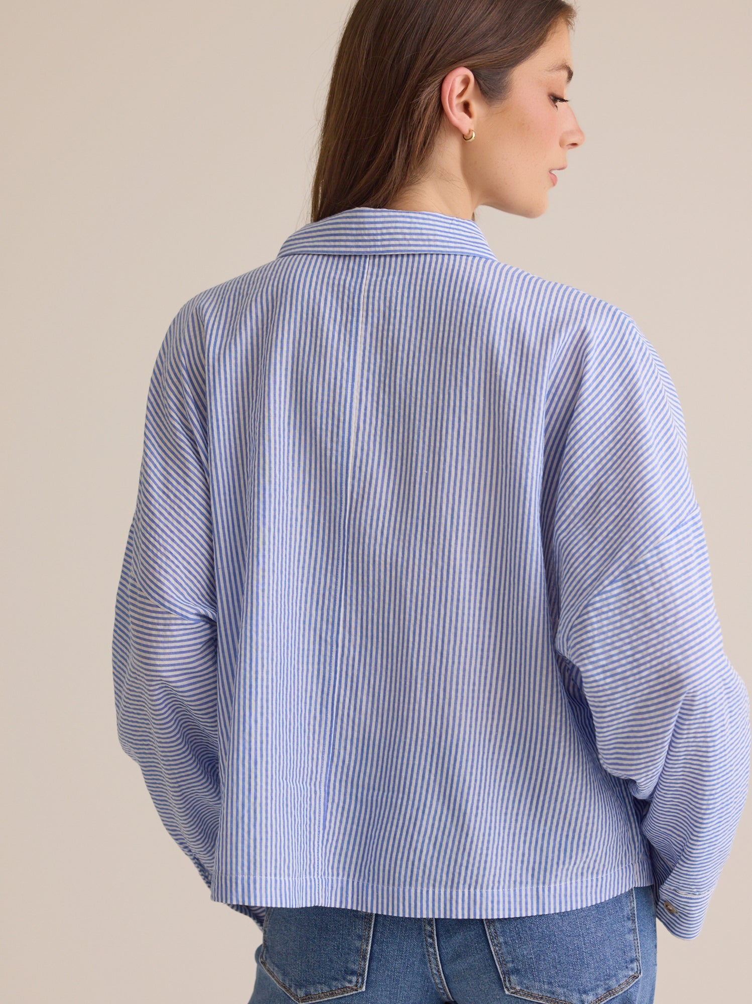 Lillian Button Up Top