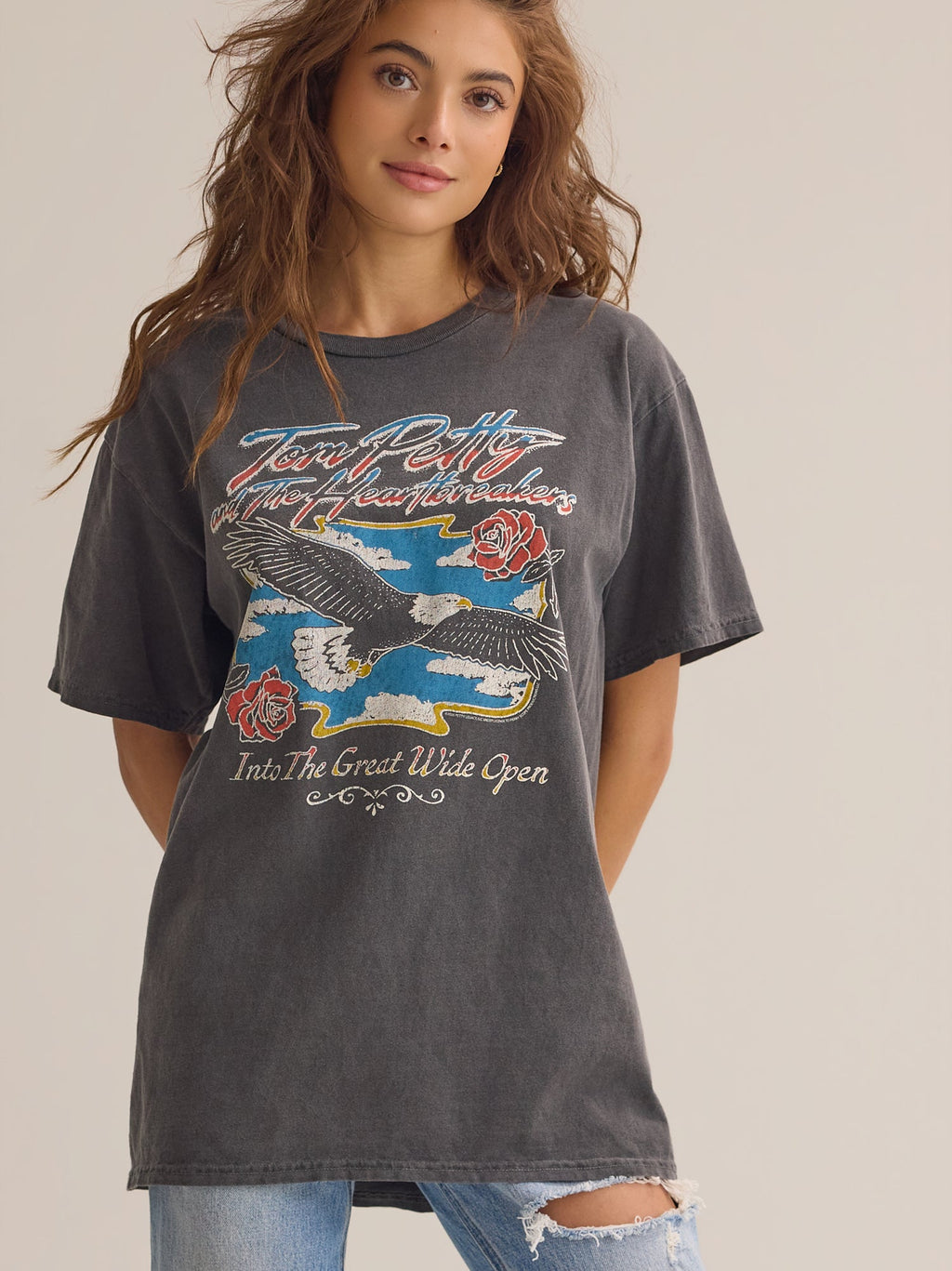 Tom Petty Eagle Oversized Tee