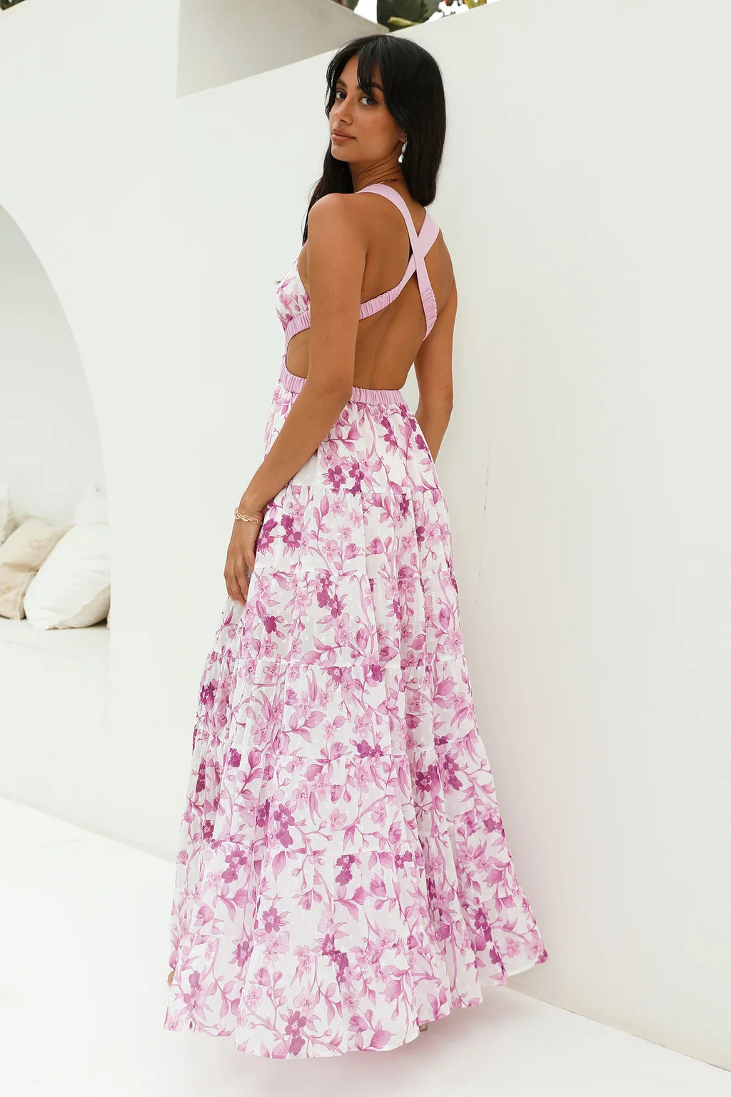 Fashion Forward Maxi Dress Purple