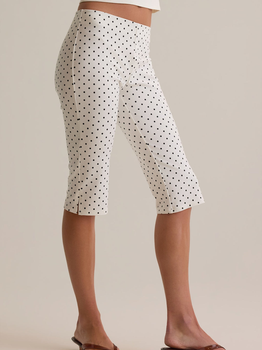 Verona Polka Dot Capri Pant