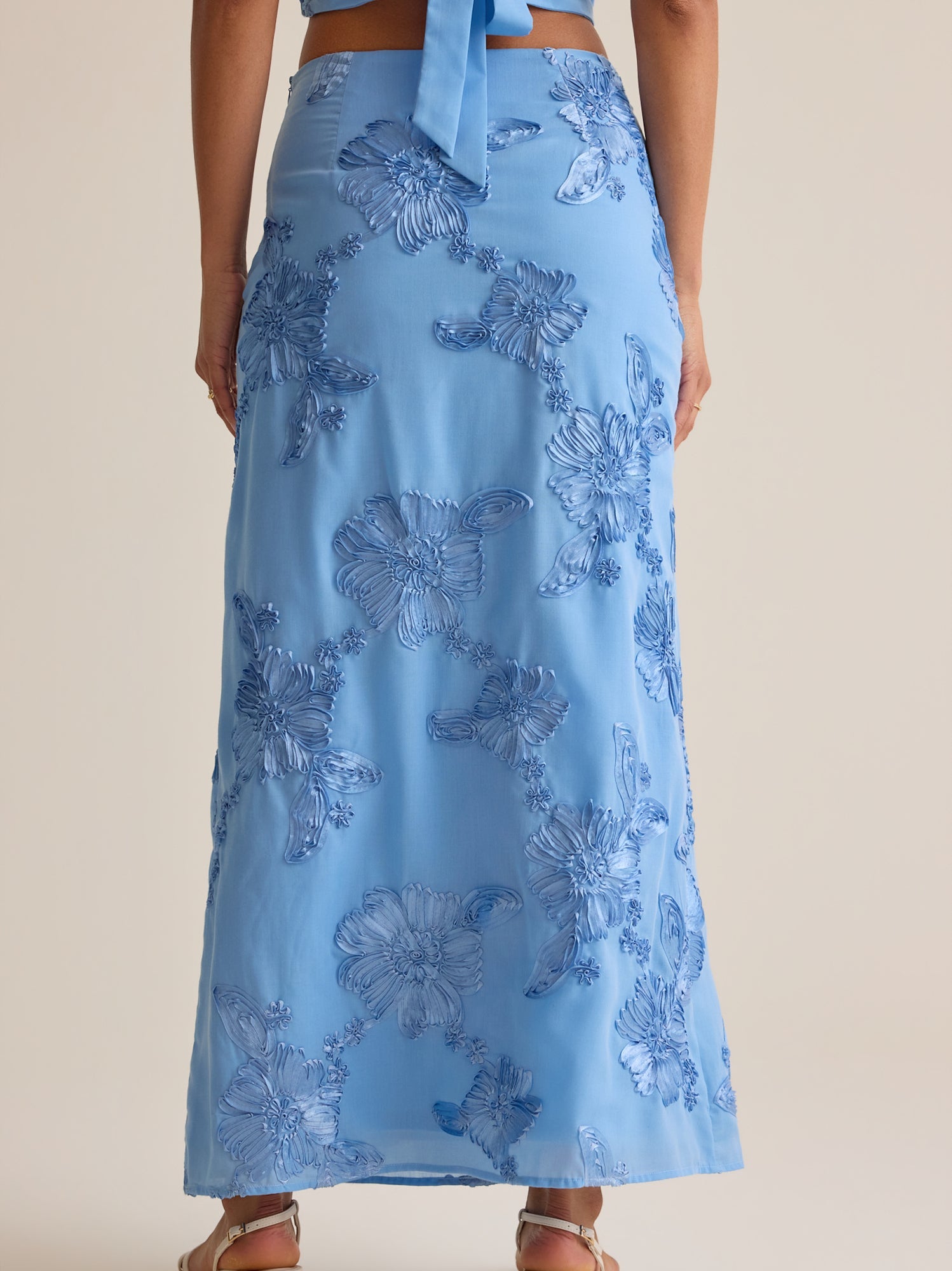 Audrey Floral Maxi Skirt