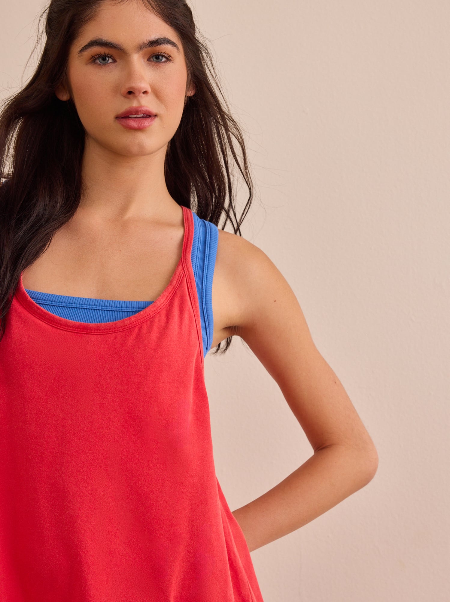 Hang Tough Mineral Wash Mini Dress