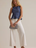 Effie Polka Dot Pleated Tank