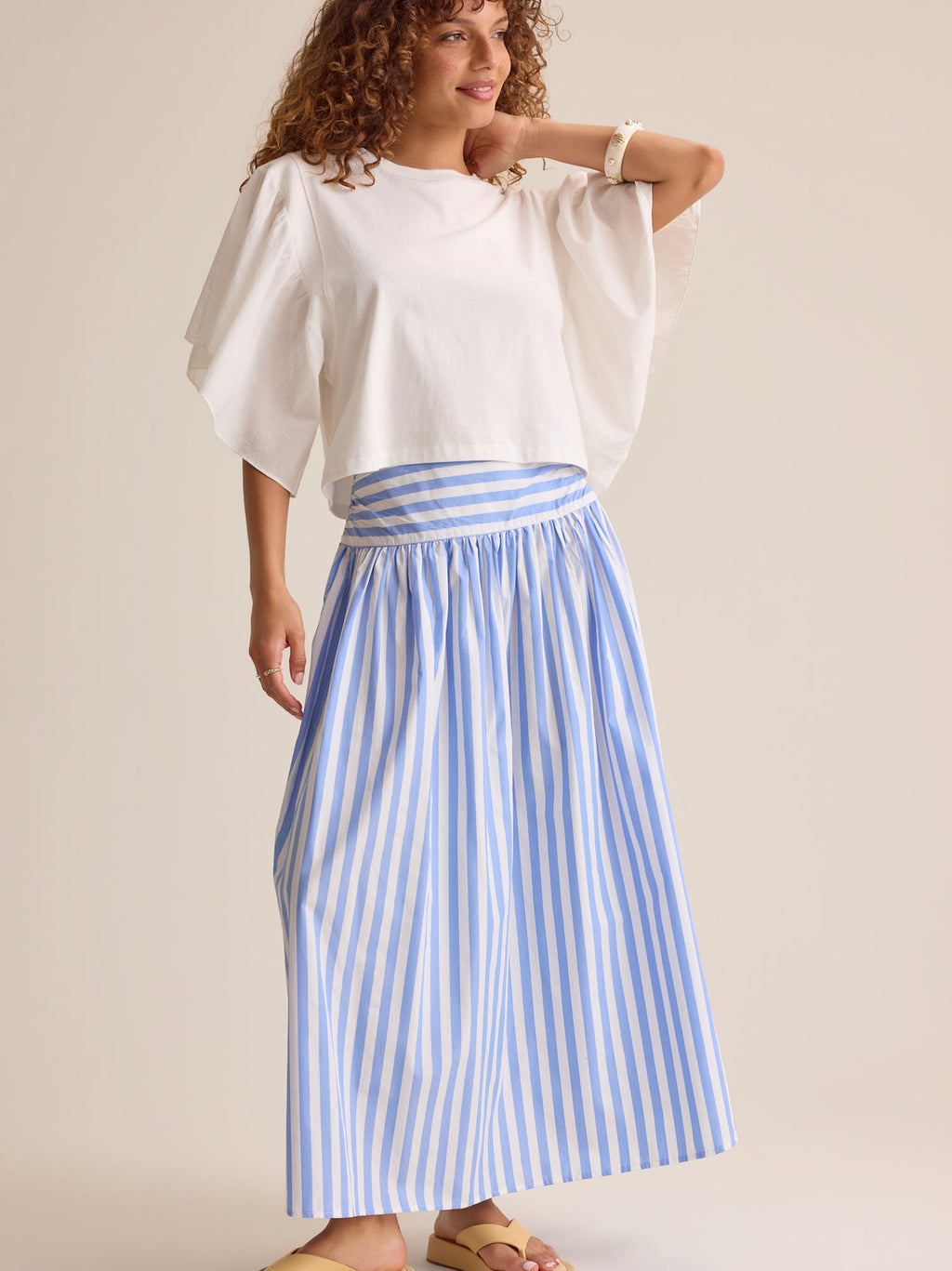 Marly Drop Waist Maxi Skirt