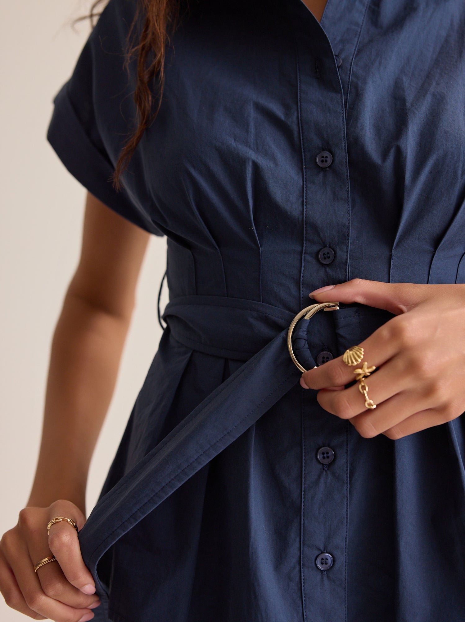 Cypress Button Up Top