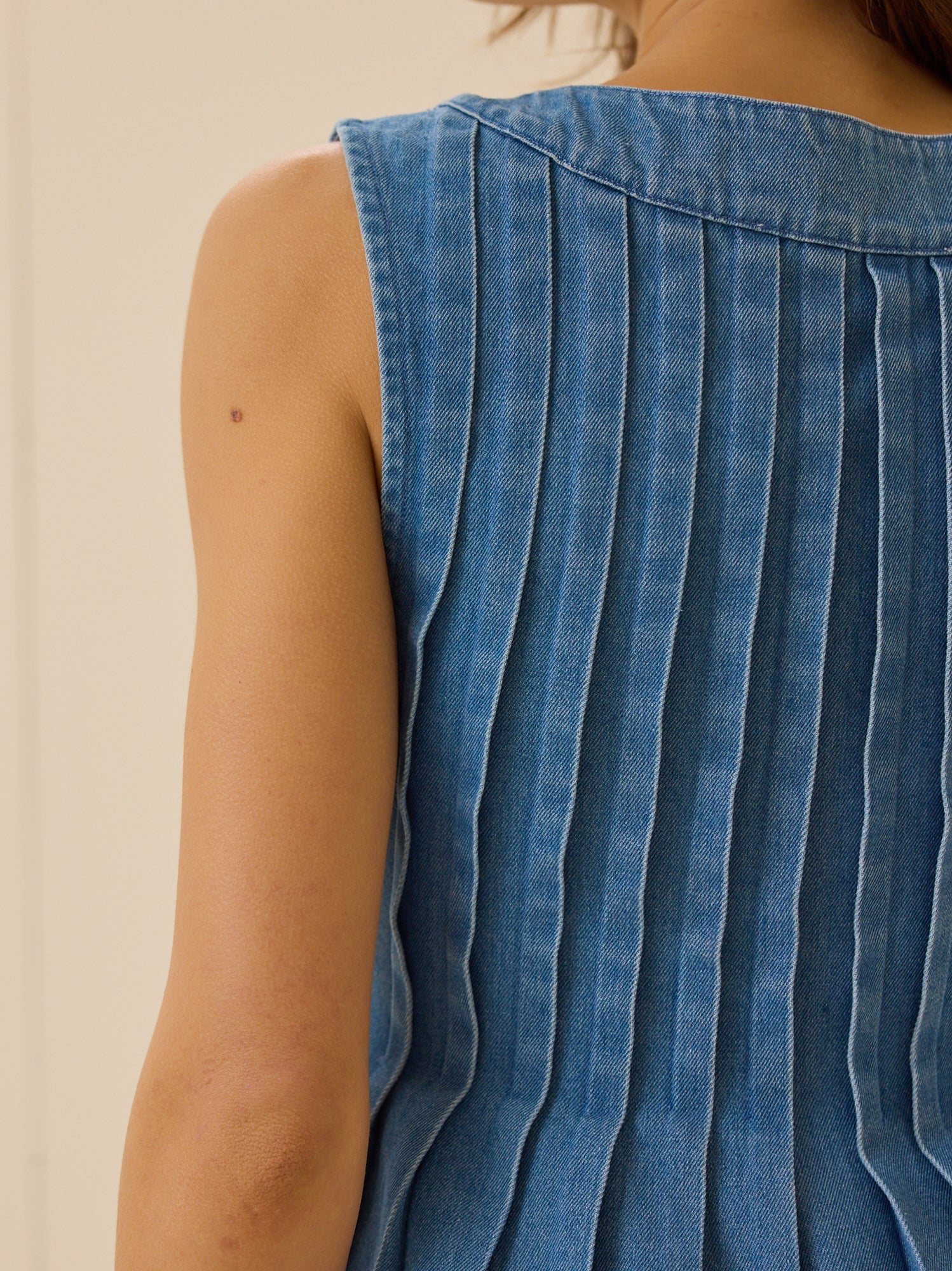 Evie Denim Mini Dress