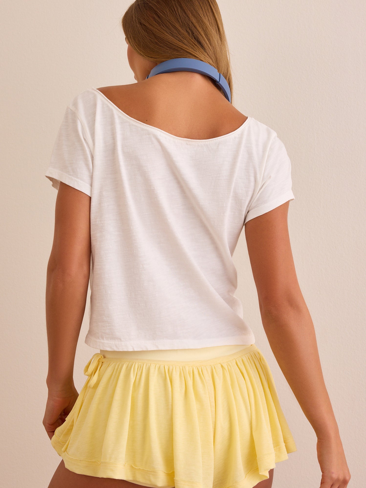 Varsity Outer Banks Off The Shoulder Tee