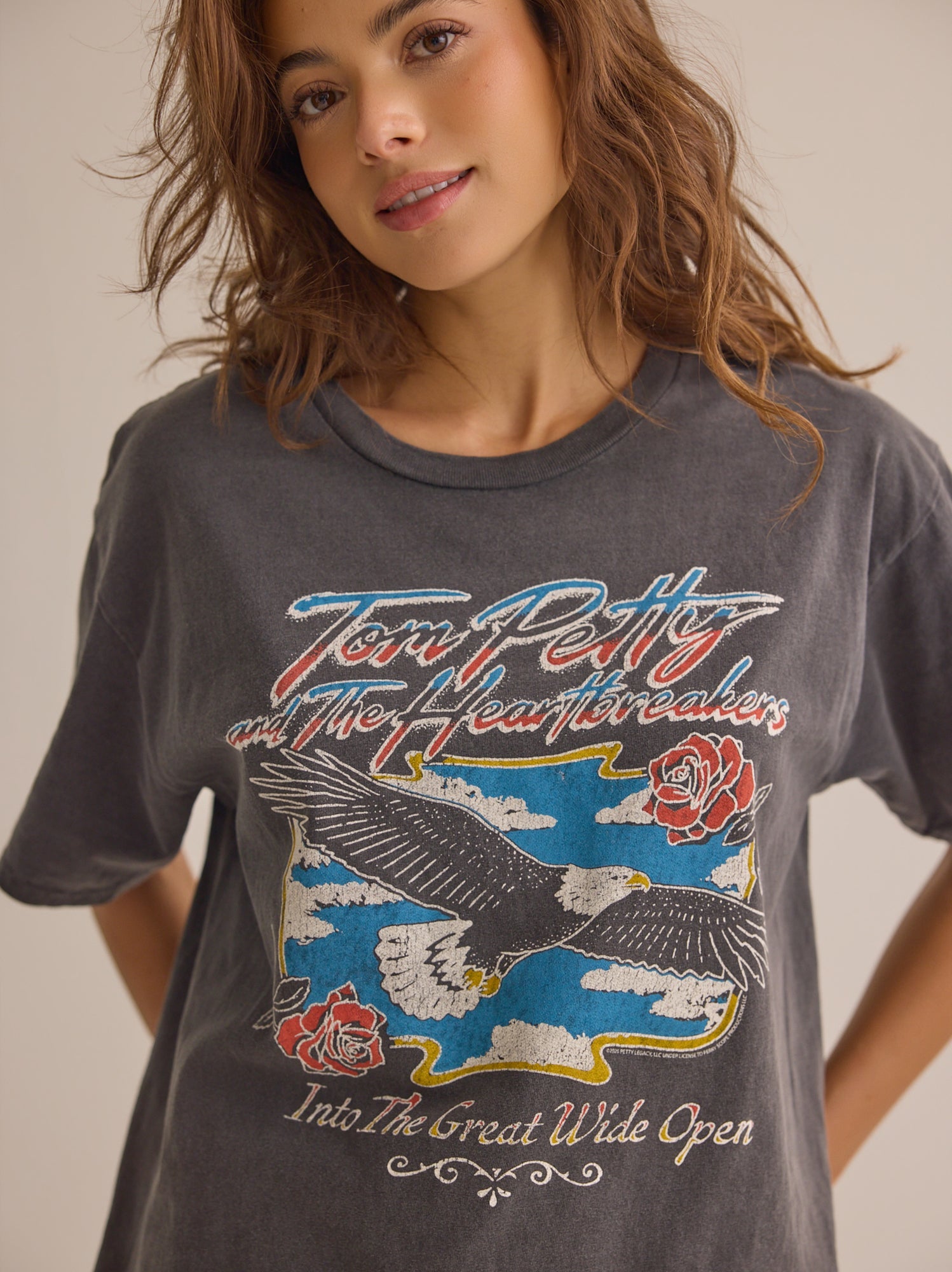 Tom Petty Eagle Oversized Tee