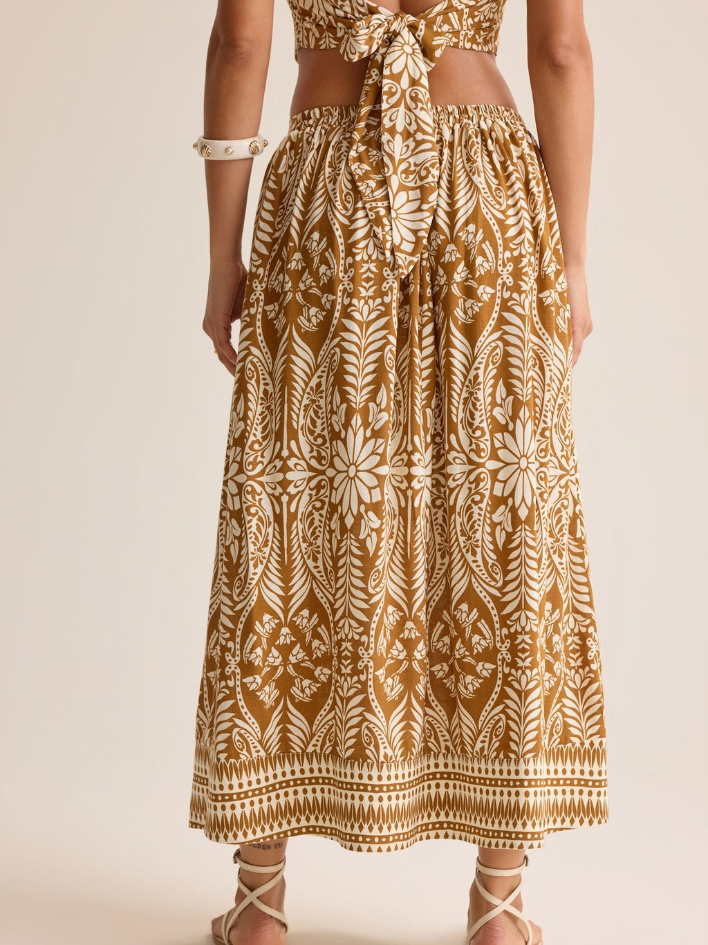 Beck Boho Midi Skirt