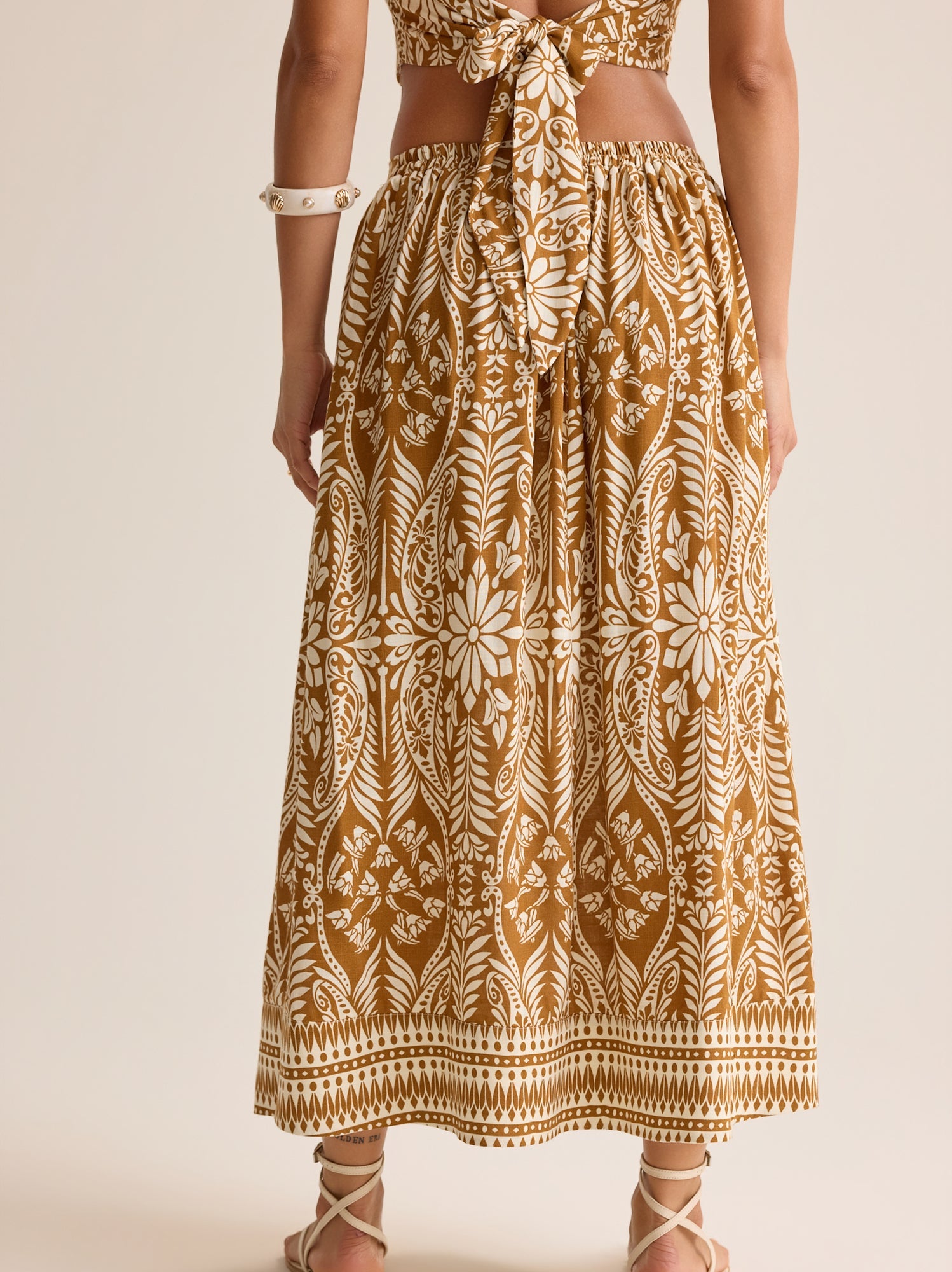 Beck Boho Midi Skirt