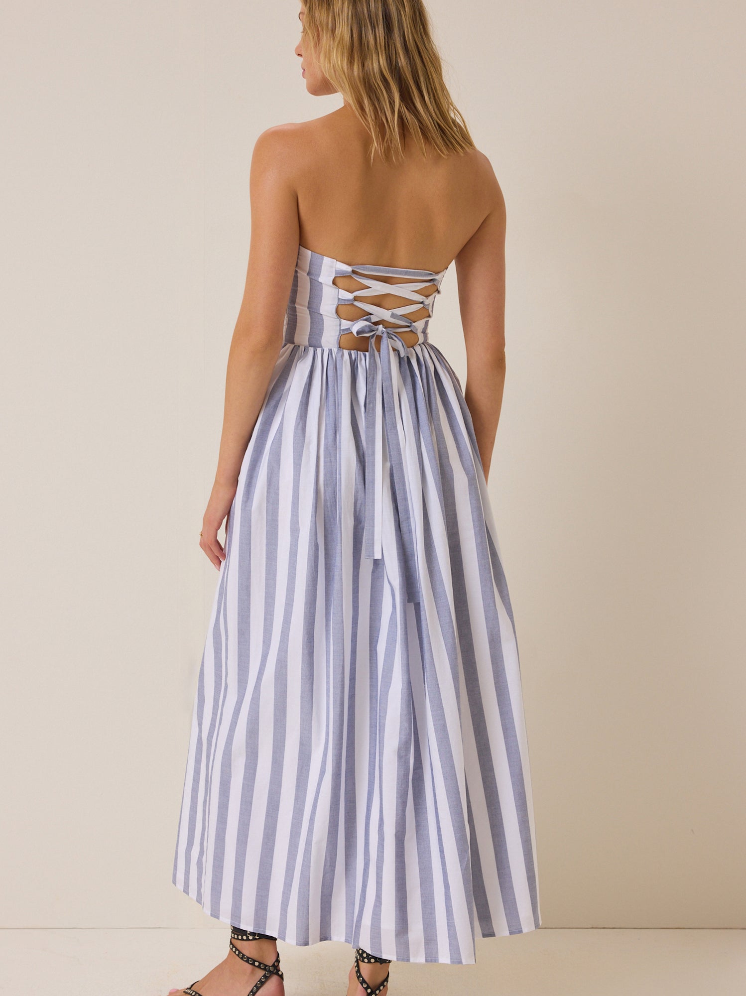 Bella Striped Maxi Dress