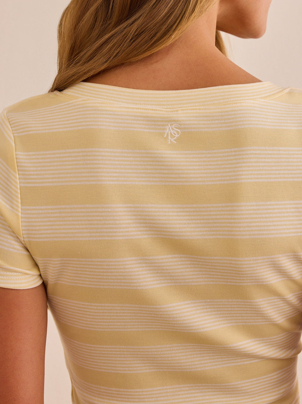 Scrimmage Striped Baby Tee
