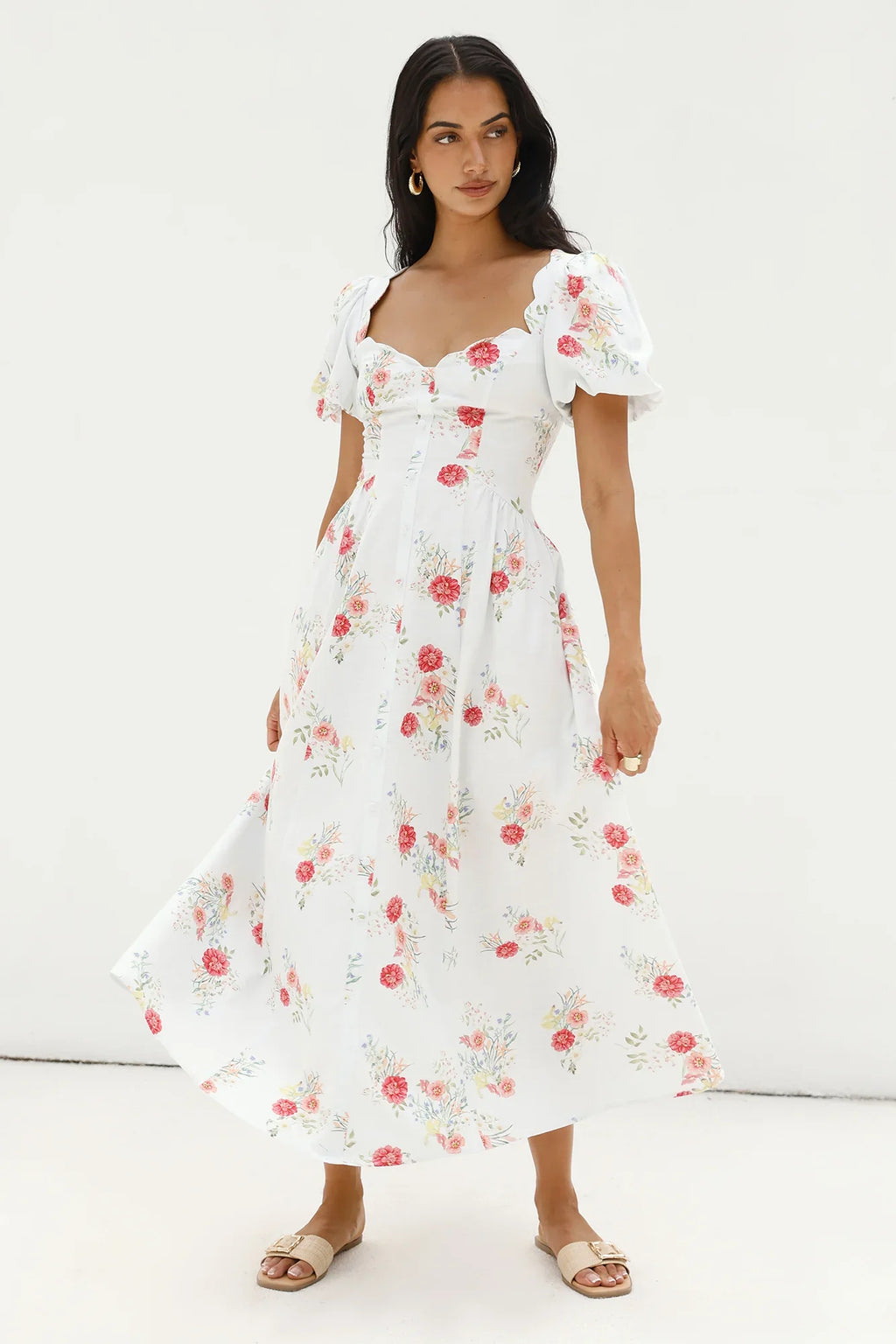 Heritage In Bloom Maxi Dress Floral