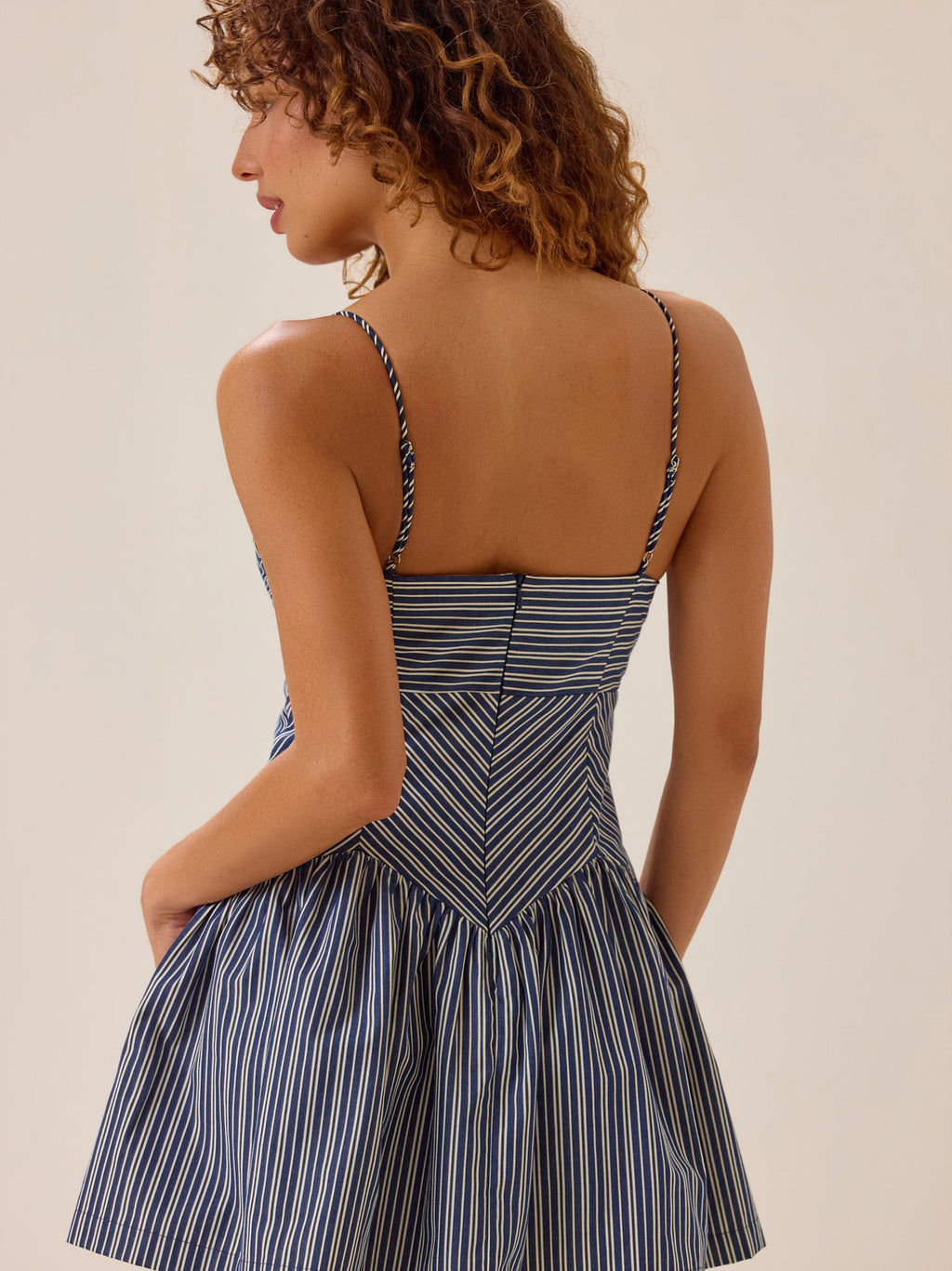 Sailor Stripe Mini Dress