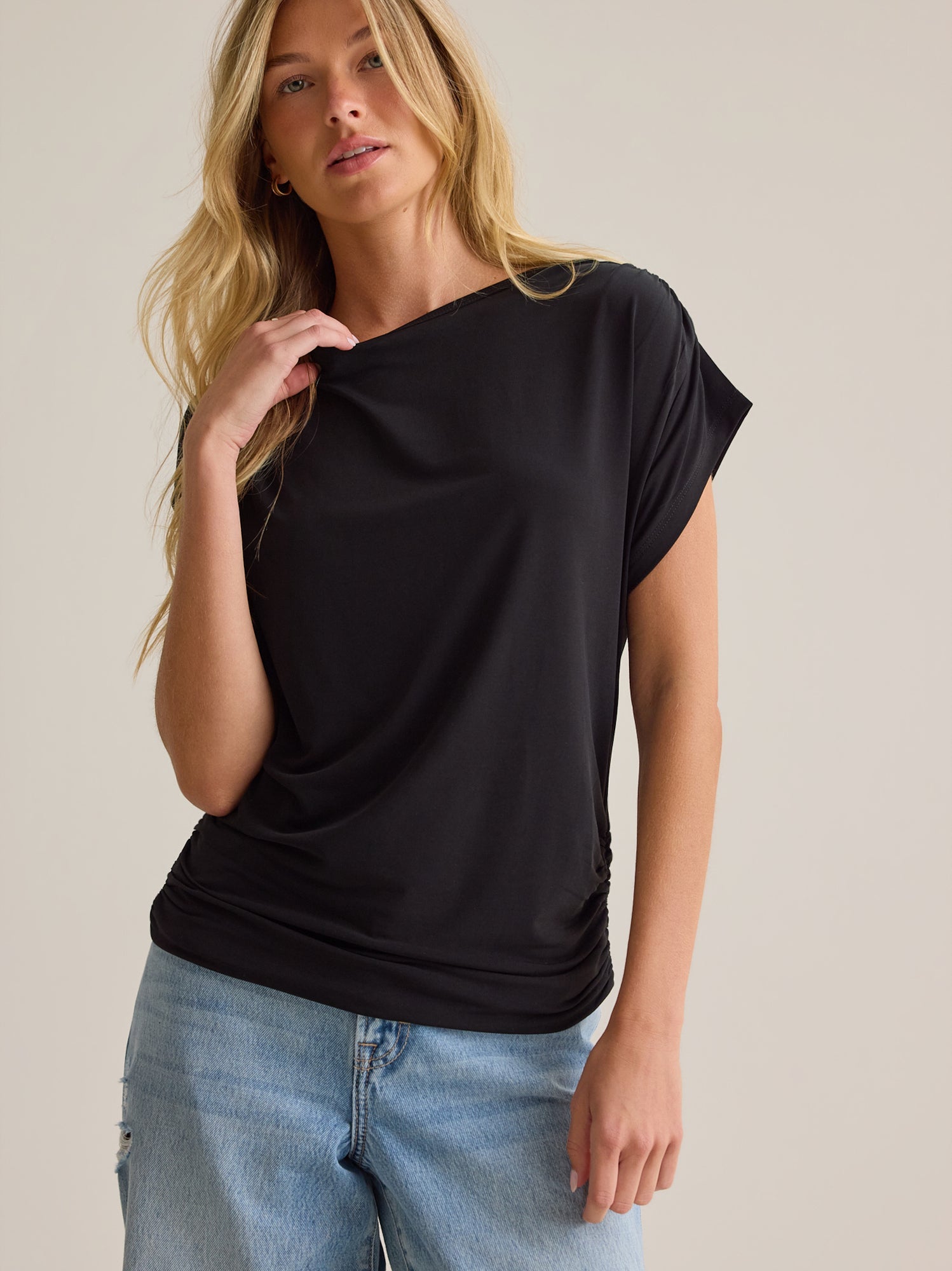 Hart Tie-Back Wrap Top
