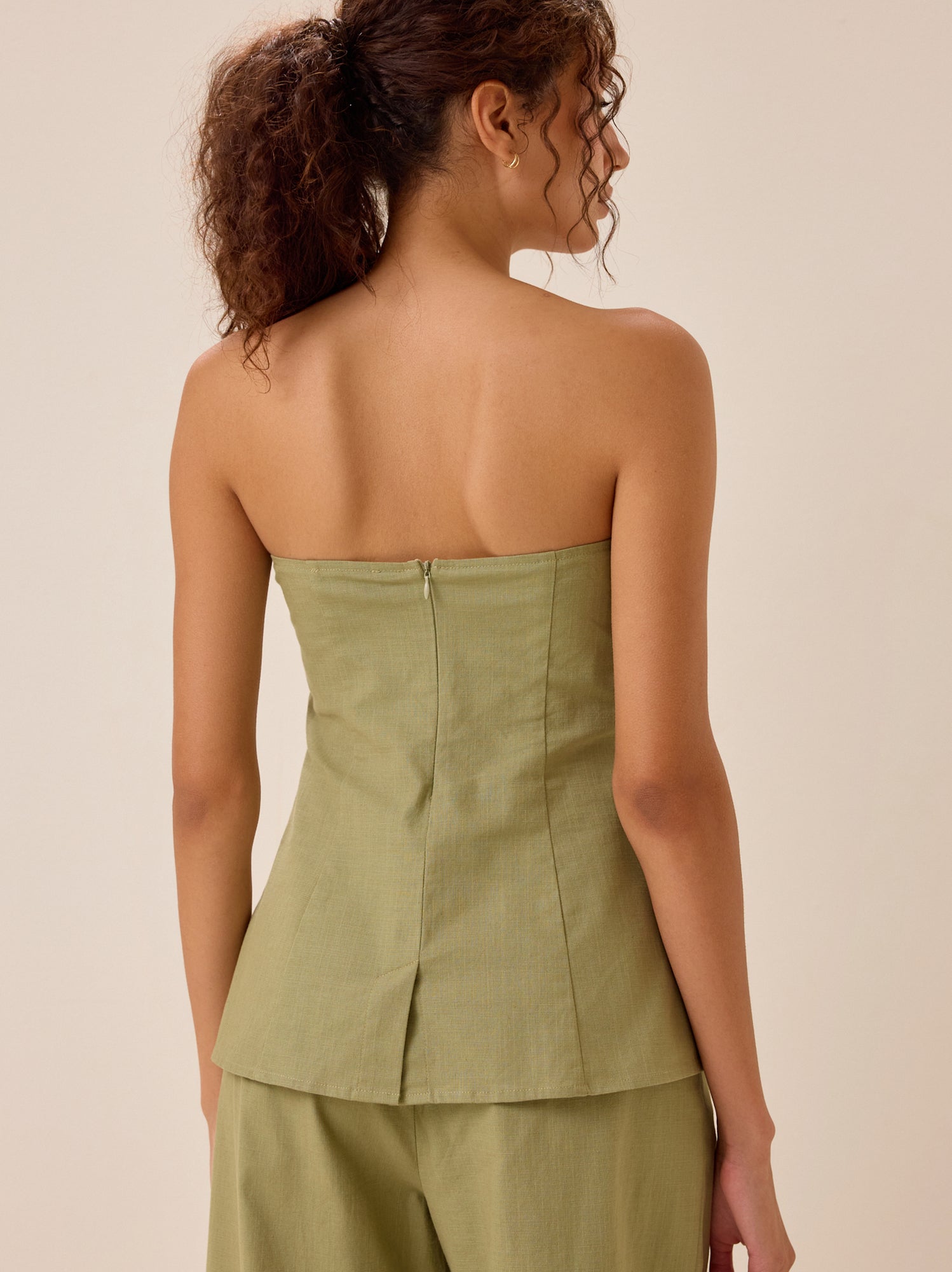 Paloma Embroidered Tube Top