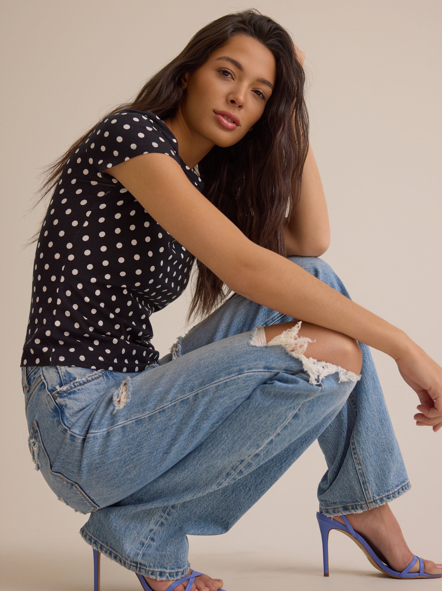 Pennie Polka Dot Tee