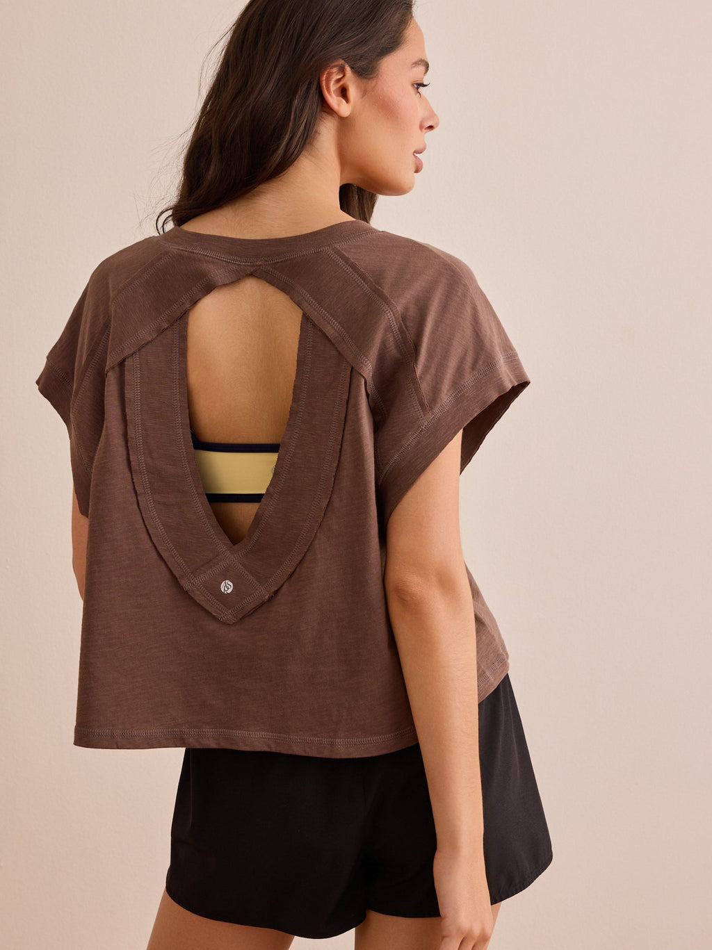 Overtime Open Back Tee