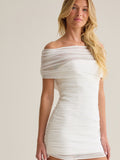 Serene One Shoulder Mini Dress