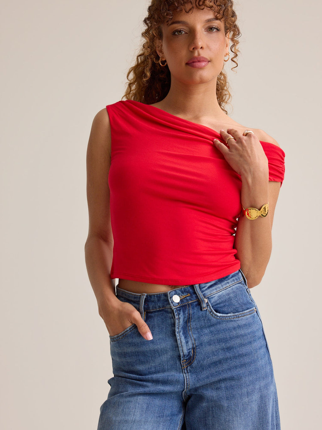 Amayah Asymmetrical Top